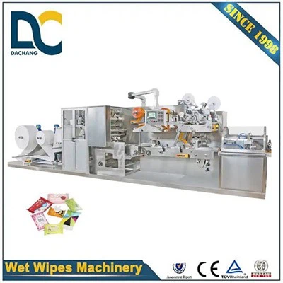 全自動高速ポケットウェットティッシュ製造機